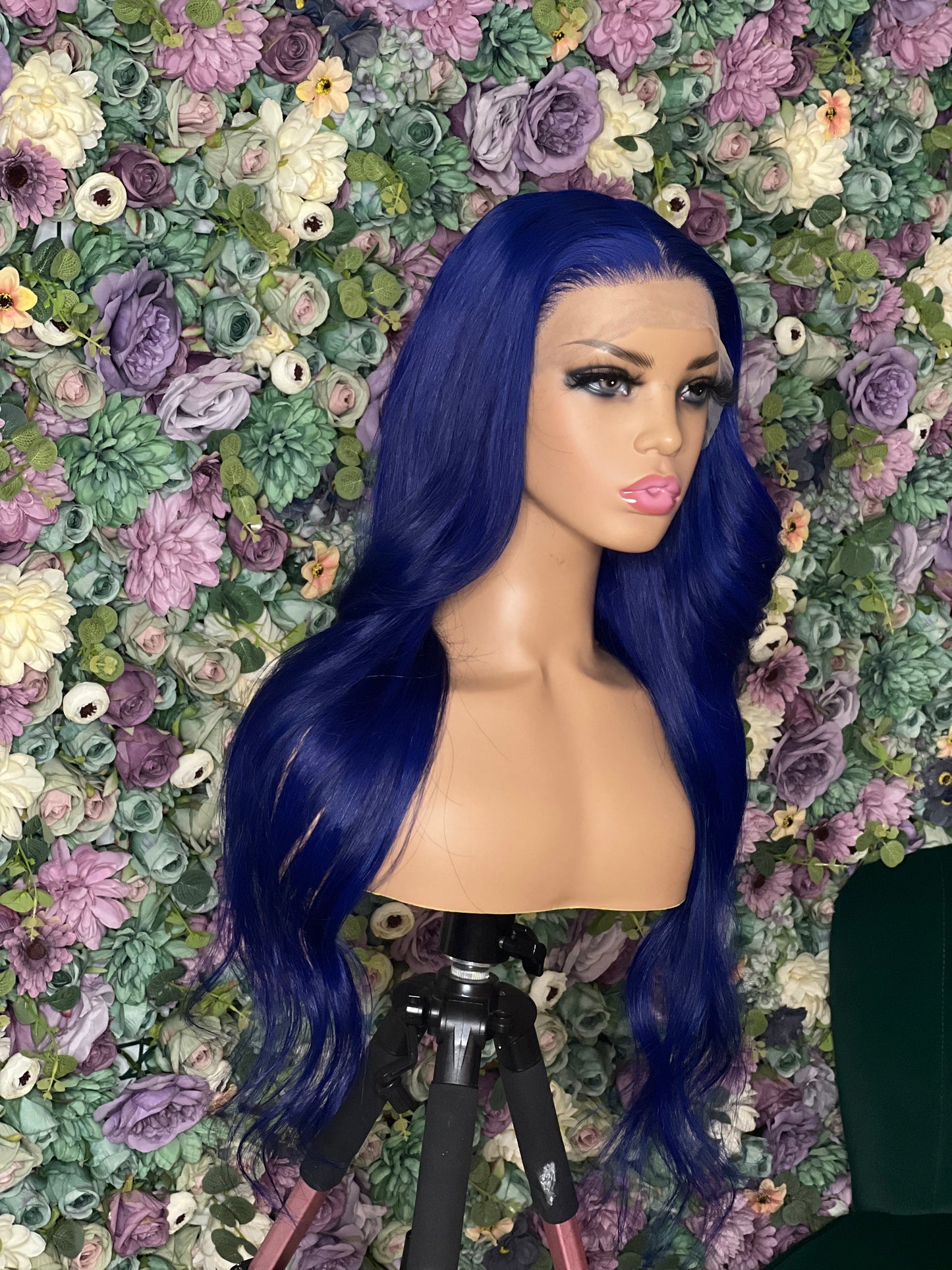 Royal Blue Lace Wig