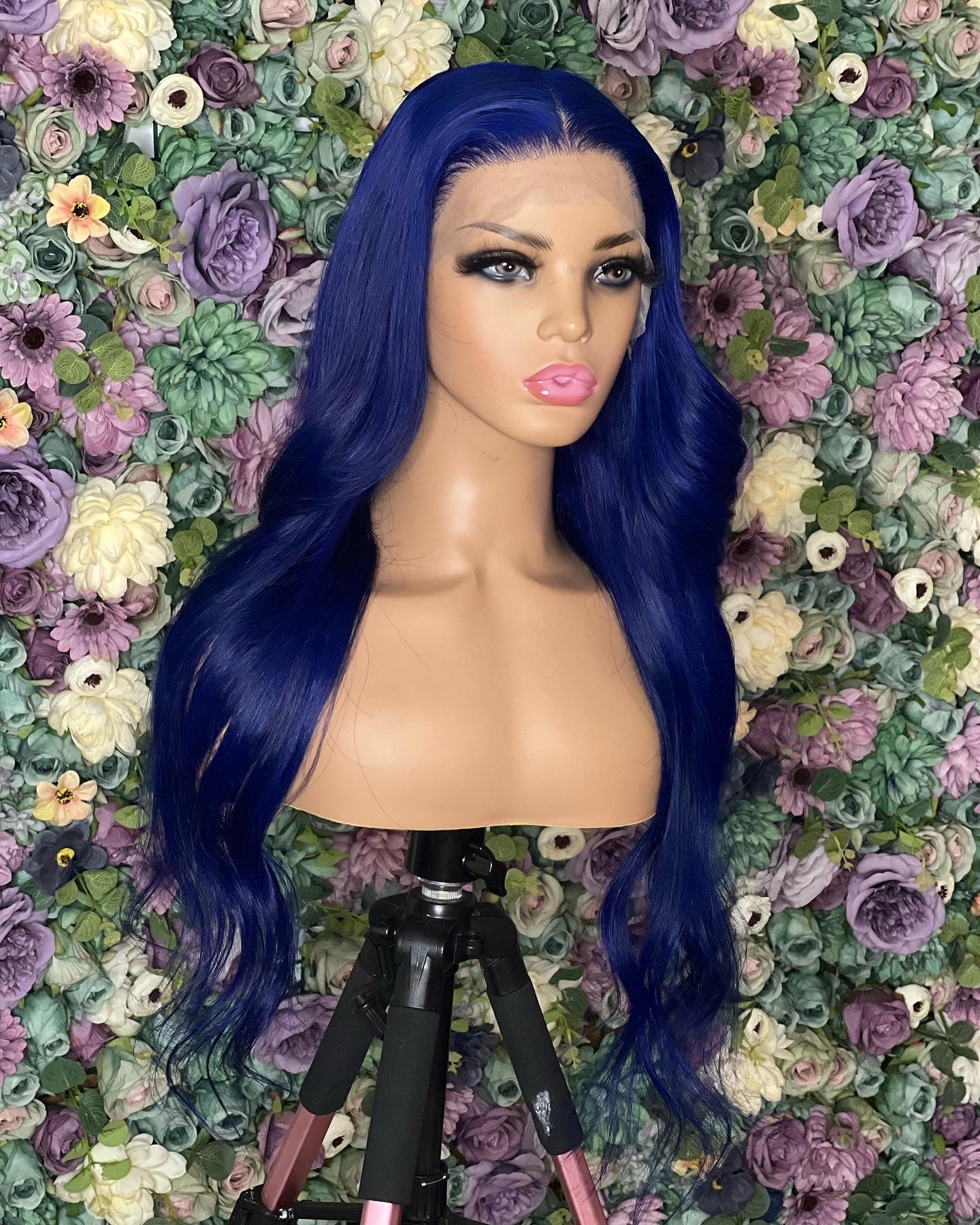 Royal Blue Lace Wig